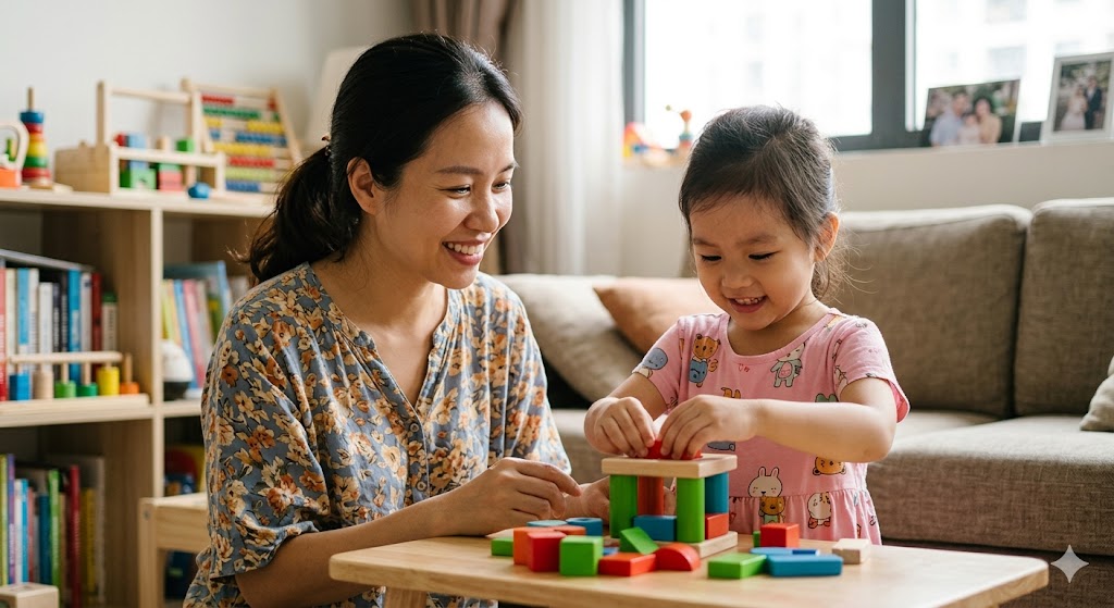 Mẹ và bé