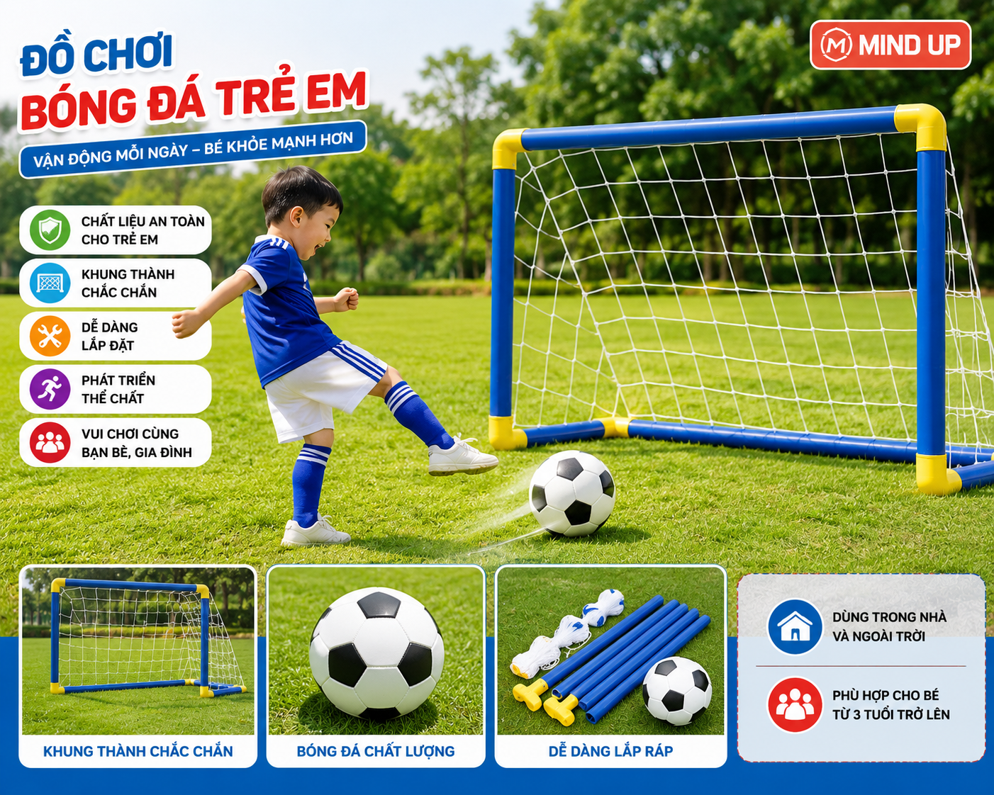 đồ chơi bóng đá trẻ em