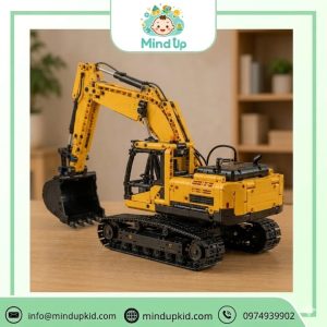Đồ chơi l.ắp ráp xe múc