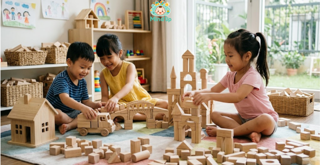Đồ chơi gỗ thông minh kích thích sáng tạo