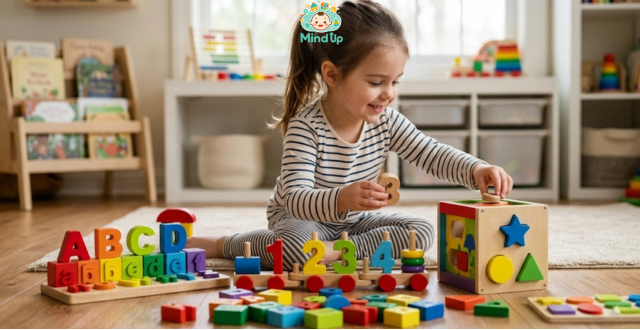 Đồ chơi gỗ thông minh mang giá trị giáo dục
