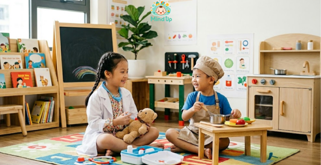 Đồ chơi phát triển kỹ năng STEM và nhập vai cho trẻ