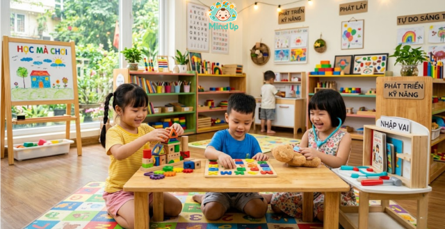 Đồ chơi phát triển kỹ năng giúp trẻ học tư duy logic